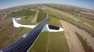 First Solar Powered Plane