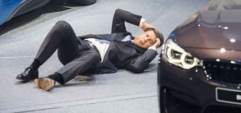 BMW CEO Krueger faints on stage at Frankfurt auto show