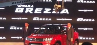 Maruti Suzuki unveils compact SUV Vitara Brezza