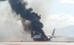 British Airways Plane Catches Fire in Las Vegas, Several Injured