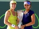 Sania Mirza-Martina Hingis win Miami Open title