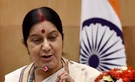 Sushma Swaraj tells U.N. to Isolate Pakistan