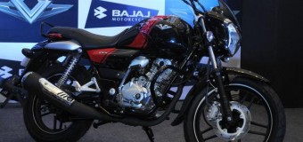 Bajaj unveils bike with INS Vikrant metal