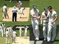 Another bouncer hits a Batsman:India vs Australia